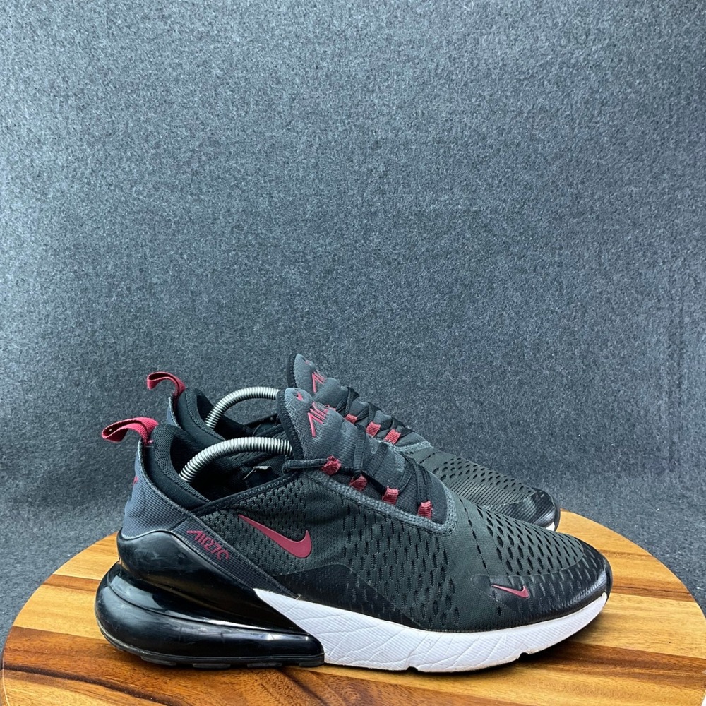 Nike Air Max 270 Shoes Anthracite Black Team Red DZ4402-001 Men's 11.5 - Picture 1 of 16